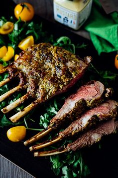 Dijon Herb Roasted Lamb