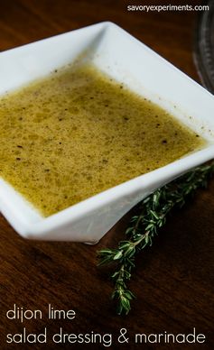 Dijon Lime Salad Dressing