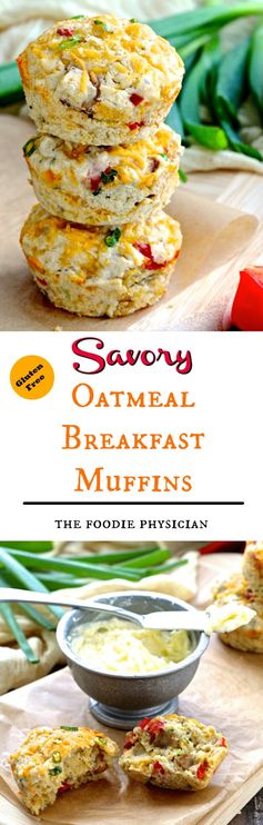 Dining with the Doc: Savory Oatmeal Breakfast Muffins (Gluten Free