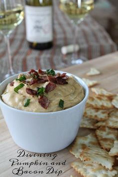 Divining Pumpkin and Bacon Dip Appetizer