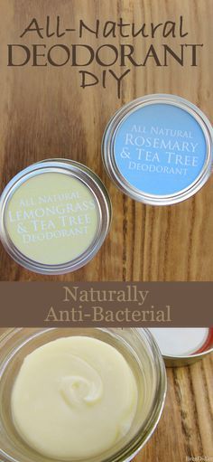 DIY All Natural Deodorant Tutorial