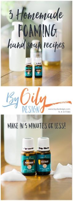 DIY Foaming Hand Soap with Essential Oils