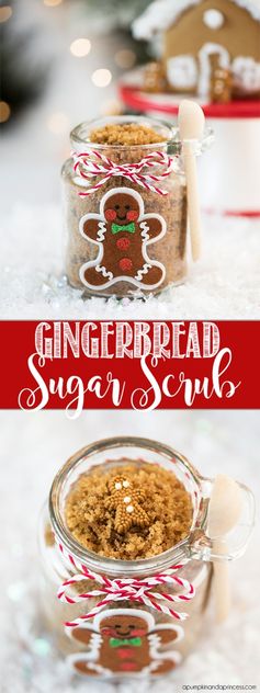 DIY Gingerbread Sugar Scrub