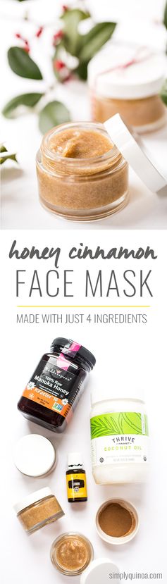 DIY Honey Cinnamon Face Mask