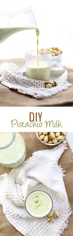 DIY Pistachio Milk