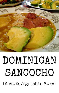 Dominican Sancocho (Meat & Vegetable Stew