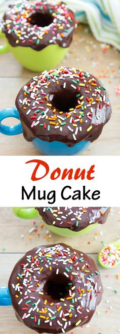 Donut Mug Cake