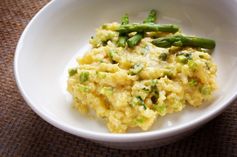 Dorie Greenspan’s Cheesy Rice With Asparagus