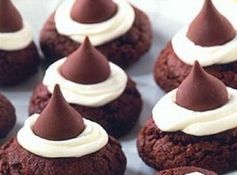 Double Chocolate Kiss Cookies