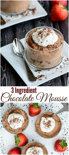 Double Chocolate Mousse (Paleo Option Too!