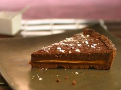 Double Chocolate Tart with Dulce de Leche