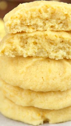 Double Lemon Pudding Cookies