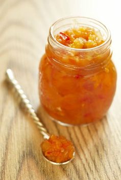 Dried Apricot, Date and Ginger Chutney