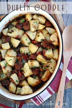 Dublin Coddle (Potato, Sausage and Bacon Hot Pot