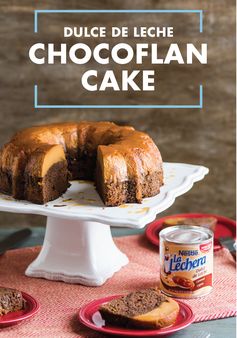 Dulce de Leche Chocoflan Cake