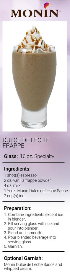 Dulce De Leche Frappe