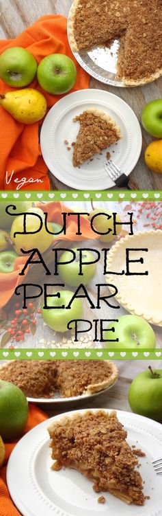 Dutch Apple-Pear Pie