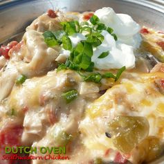 Dutch Oven Southwestern Chicken