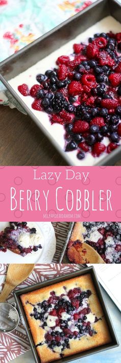 Easiest Berry Cobbler Ever