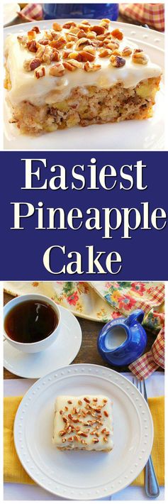 Easiest Pineapple Cake