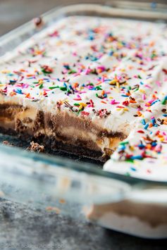 Easy 5 Layer Ice Cream Cake