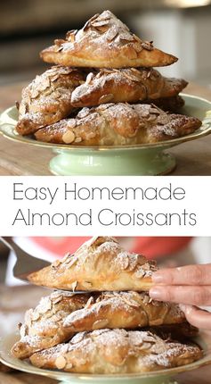 Easy Almond Croissants