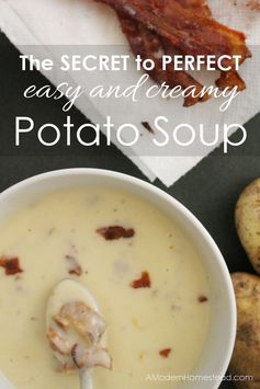 Easy and Creamy Potato Soup