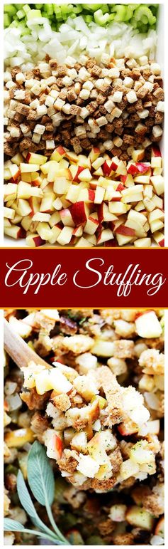 Easy Apple Stuffing