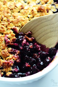 Easy Blueberry Crisp