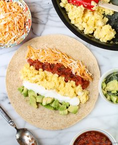 Easy Breakfast Burrito