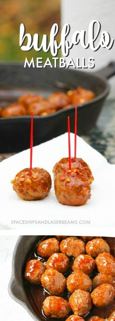 Easy Buffalo Meatballs