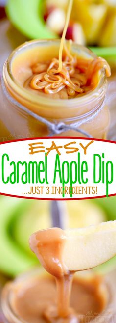 Easy Caramel Apple Dip - Just 3 Ingredients