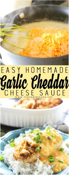 Easy Cheddar Cheese Sauce