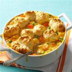 Easy Cheddar Chicken Potpie