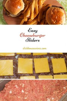 Easy Cheeseburger Sliders