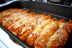 Easy Cheesy Chicken Enchiladas