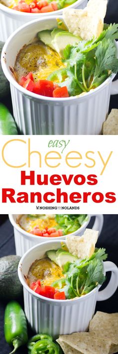 Easy Cheesy Huevos Rancheros