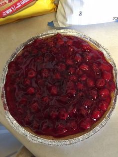 Easy Cherry Cheesecake