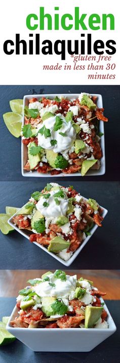 Easy Chicken Chilaquiles