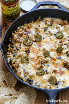 Easy Chicken Enchilada Dip