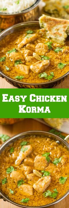 Easy Chicken Korma Curry