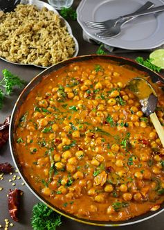 Easy Chickpea & Spinach Curry