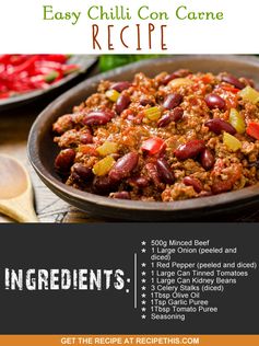 Easy Chilli Con Carne