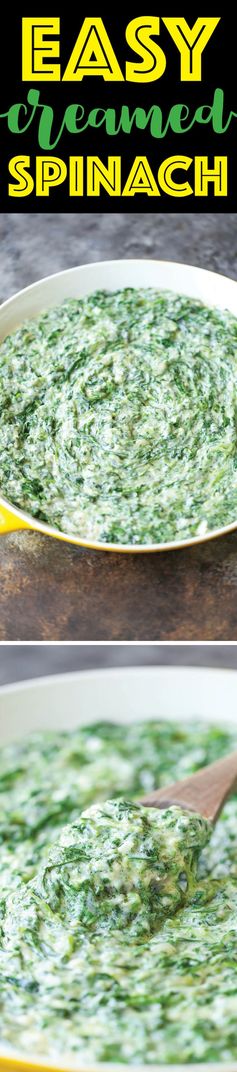 Easy Creamed Spinach