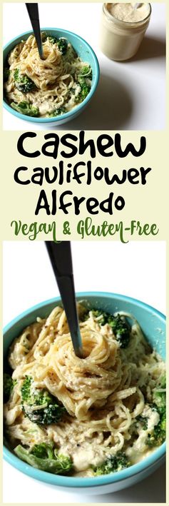 Easy Creamy Cashew Cauliflower Alfredo