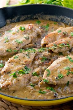 Easy Creamy Chicken Marsala