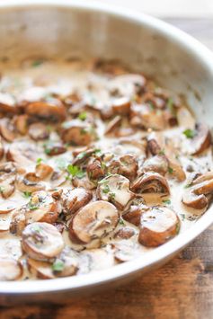 Easy Creamy Mushrooms