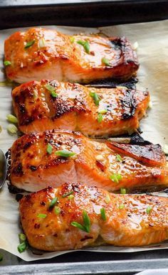 Easy Crispy Honey Garlic Salmon