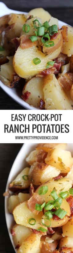 Easy Crock-Pot Ranch Potatoes