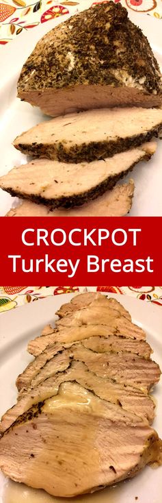 Easy Crockpot Turkey Breast